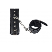 Черные наручники Calm - Lola Games - купить с доставкой в Тольятти