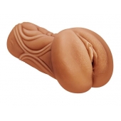 Кофейный мастурбатор-вагина Dumpling - Lola Games - в Тольятти купить с доставкой