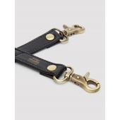 Черный фиксатор для манжет Bound to You Faux Leather Hogtie - Fifty Shades of Grey - купить с доставкой в Тольятти