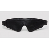 Черная плотная маска на глаза Bound to You Faux Leather Blindfold - Fifty Shades of Grey - купить с доставкой в Тольятти