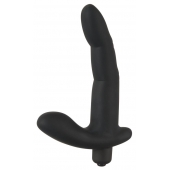 Черный вибромассажер простаты Naughty Finger Prostate Vibe - 13,8 см. - Orion - в Тольятти купить с доставкой