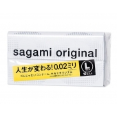 Презервативы Sagami Original 0.02 L-size увеличенного размера - 10 шт. - Sagami - купить с доставкой в Тольятти