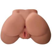 Кофейный мастурбатор-полуторс Perfect Ass Masturbator - Pipedream - в Тольятти купить с доставкой
