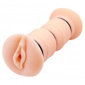 Телесный вибромастурбатор-вагина Michelle - Baile - в Тольятти купить с доставкой