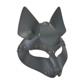 Серая маска Wolf с клепками - Sitabella - купить с доставкой в Тольятти