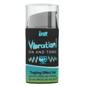 Жидкий интимный гель с эффектом вибрации Vibration! Gin   Tonic - 15 мл. - INTT - купить с доставкой в Тольятти