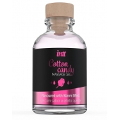 Массажный гель с согревающим эффектом Cotton Candy - 30 мл. - INTT - купить с доставкой в Тольятти