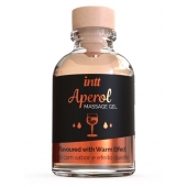 Массажный гель с согревающим эффектом Aperol - 30 мл. - INTT - купить с доставкой в Тольятти