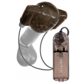 Дымчатый вибростимулятор головки пениса Dual Vibrating Head Teaser - Pipedream - в Тольятти купить с доставкой