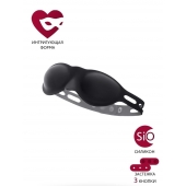 Черная плотная силиконовая маска - ToyFa - купить с доставкой в Тольятти