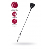 Черный гладкий стек с тонкой ручкой - 48 см. - ToyFa - купить с доставкой в Тольятти