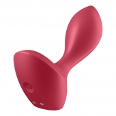 Красный вибромассажёр простаты Satisfyer Backdoor Lover - 14 см. - Satisfyer - в Тольятти купить с доставкой