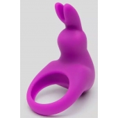 Фиолетовое эрекционное виброкольцо Happy Rabbit Cock Ring Kit - Happy Rabbit - в Тольятти купить с доставкой