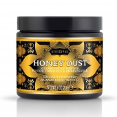 Пудра для тела Honey Dust Body Powder с ароматом кокоса и ананаса - 170 гр. - Kama Sutra - купить с доставкой в Тольятти