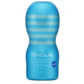 Мастурбатор с охлаждающей смазкой TENGA Original Vacuum Cup Cool - Tenga - в Тольятти купить с доставкой