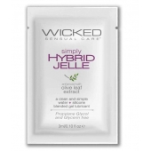 Гель-лубрикант на водно-силиконовой основе Simply Hybrid Jelle - 3 мл. - Wicked - купить с доставкой в Тольятти