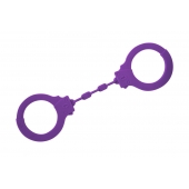 Фиолетовые силиконовые поножи Limitation - Lola Games - купить с доставкой в Тольятти