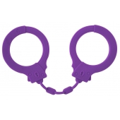 Фиолетовые силиконовые поножи Limitation - Lola Games - купить с доставкой в Тольятти