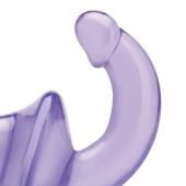 Фиолетовый безремневой страпон Strapless Strap-On - Lux Fetish - купить с доставкой в Тольятти