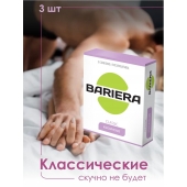 Классические презервативы Bariera Classic - 3 шт. - Bariera - купить с доставкой в Тольятти