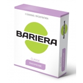 Классические презервативы Bariera Classic - 3 шт. - Bariera - купить с доставкой в Тольятти