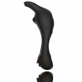 Черное эрекционное кольцо с двумя моторами Zeus Dual Vibe Cock Ring - FeelzToys - в Тольятти купить с доставкой