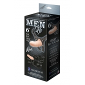 Пустотелый фаллопротез MEN STYLE - 17,5 см. - LOVETOY (А-Полимер) - купить с доставкой в Тольятти