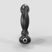 Черный вибромассажер простаты и промежности Prostate Pro с пультом ДУ - Bathmate - в Тольятти купить с доставкой