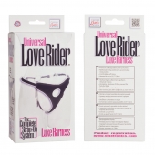 Трусы для страпона с универсальным креплением Universal Love Rider Luxe Harness - California Exotic Novelties - купить с доставкой в Тольятти