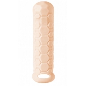 Телесный фаллоудлинитель Homme Long - 15,5 см. - Lola Games - в Тольятти купить с доставкой
