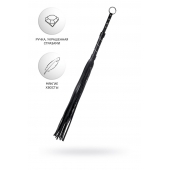 Черный флоггер Anonymo - 64 см. - ToyFa - купить с доставкой в Тольятти