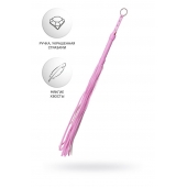 Розовый флоггер Anonymo - 64 см. - ToyFa - купить с доставкой в Тольятти