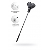 Черный стек со шлепком в форме сердца Anonymo - 35 см. - ToyFa - купить с доставкой в Тольятти