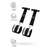 Черно-серебристые фиксаторы для рук на дверь Anonymo - ToyFa - купить с доставкой в Тольятти