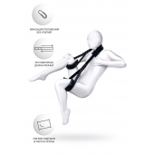 Черные кожаные стропы для фиксации Anonymo - ToyFa - купить с доставкой в Тольятти