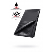 Черная простыня для секса из ПВХ - 220 х 200 см. - ToyFa - купить с доставкой в Тольятти