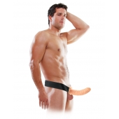Полый страпон 8  Hollow Strap-On телесного цвета - 19 см. - Pipedream - купить с доставкой в Тольятти