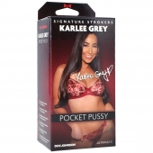 Мастурбатор-вагина Karlee Grey ULTRASKYN Pocket Pussy - Doc Johnson - в Тольятти купить с доставкой