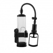 Прозрачная вакуумная помпа с вибрацией Vibrating Penis Pump - Dream Toys - в Тольятти купить с доставкой