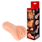 Телесный реалистичный мастурбатор в виде вагины - Bior toys - в Тольятти купить с доставкой