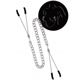 Регулируемые зажимы для сосков Sweet Caress Nipple Chain - Sweet Caress - купить с доставкой в Тольятти