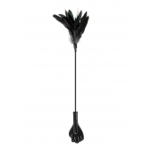 Двусторонний стек-щекоталка Sweet Caress Feather Whip - 58 см. - Sweet Caress - купить с доставкой в Тольятти