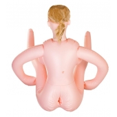 Надувная секс-кукла с реалистичной головой и поднятыми ножками - ToyFa - в Тольятти купить с доставкой