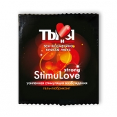 Разогревающий гель-лубрикант Stimulove Strong в одноразовой упаковке - 4 гр. - Биоритм - купить с доставкой в Тольятти