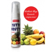 Гель-смазка Tutti-frutti со вкусом тропических фруктов - 30 гр. - Биоритм - купить с доставкой в Тольятти