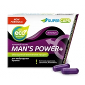 Возбуждающее средство для мужчин Mans Power plus - 10 капсул (0,35 гр.) +1 в подарок - SuperCaps - купить с доставкой в Тольятти