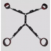 Изысканный набор фиксаций на кровати Reversible Under Mattress Restraint Set - Fifty Shades of Grey - купить с доставкой в Тольятти