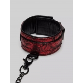 Красно-черные оковы Reversible Faux Leather Ankle Cuffs - Fifty Shades of Grey - купить с доставкой в Тольятти
