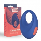 Синее эрекционное кольцо RRRING Casual Date Cock Ring - FeelzToys - в Тольятти купить с доставкой