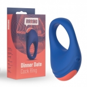 Синее эрекционное кольцо RRRING Dinner Date Cock Ring - FeelzToys - в Тольятти купить с доставкой